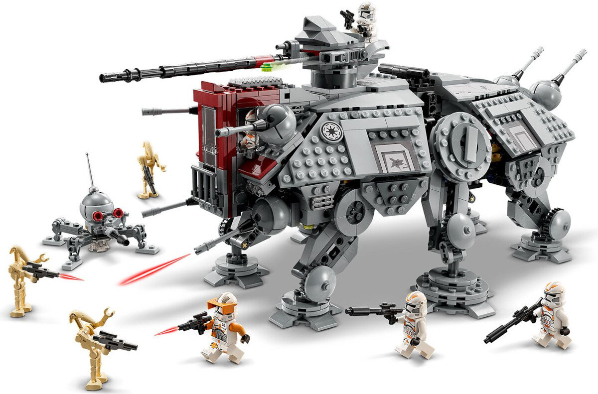 LEGO Star Wars AT-TE Walking Machine 75337 виглядає як творча іграшка