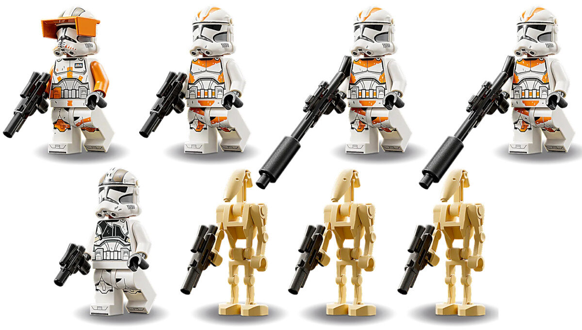 LEGO Star Wars AT-TE Walking Machine 75337 Мініфігурки персонажів