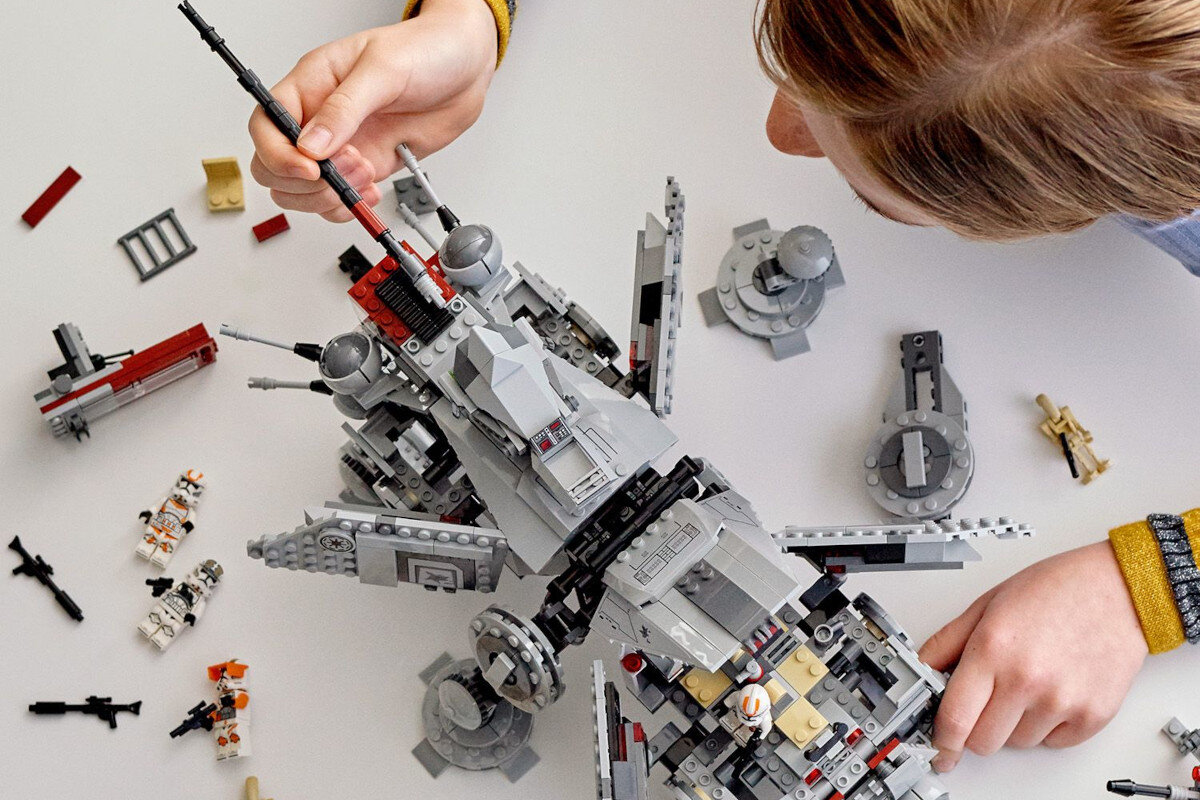 LEGO Star Wars AT-TE Walking Machine 75337 інструкція застосування