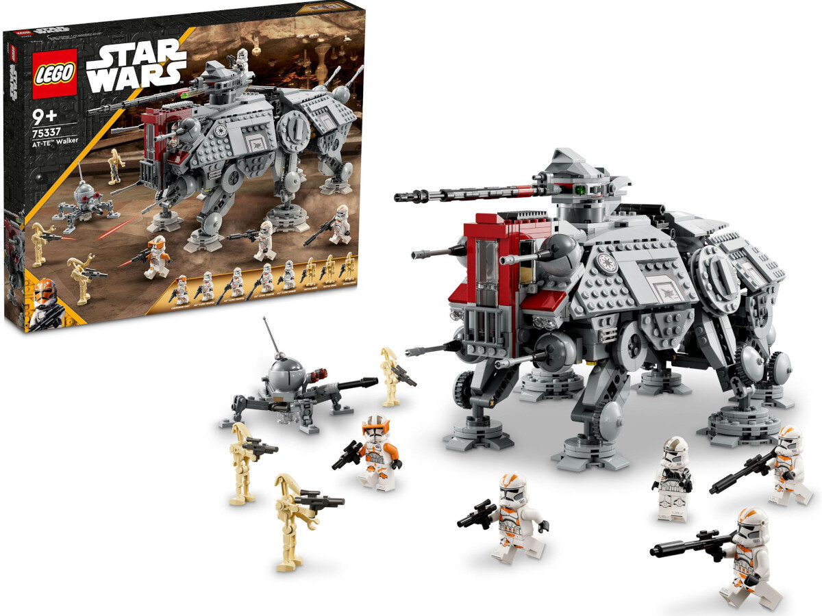Розміри LEGO Star Wars AT-TE Walking Machine 75337 елементів