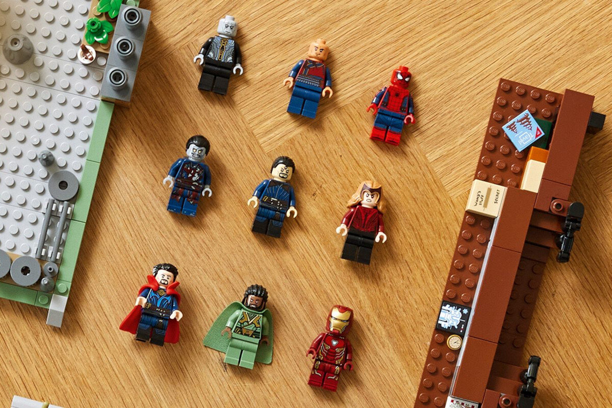 LEGO Marvel Sanctum Sanctorum 76218 postaci minifigurki