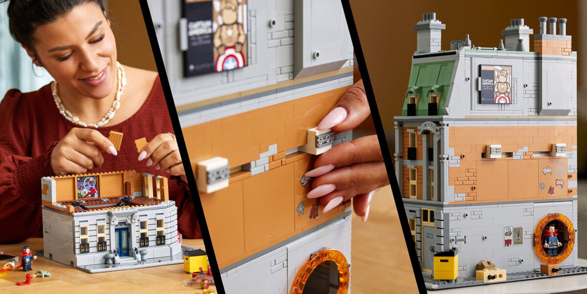 LEGO Marvel Sanctum Sanctorum 76218 modulowa konstrukcja
