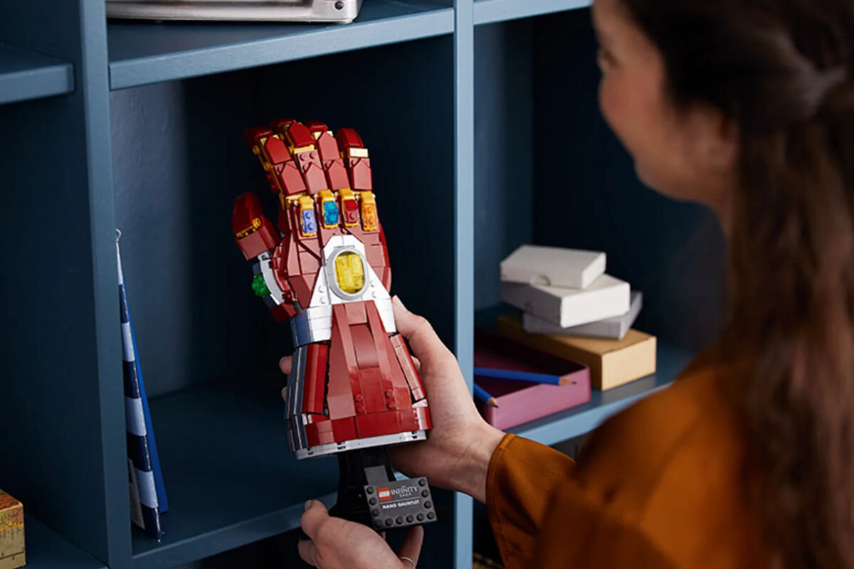 LEGO Marvel Nanorekawica 76223 model ozdoba kolekcja