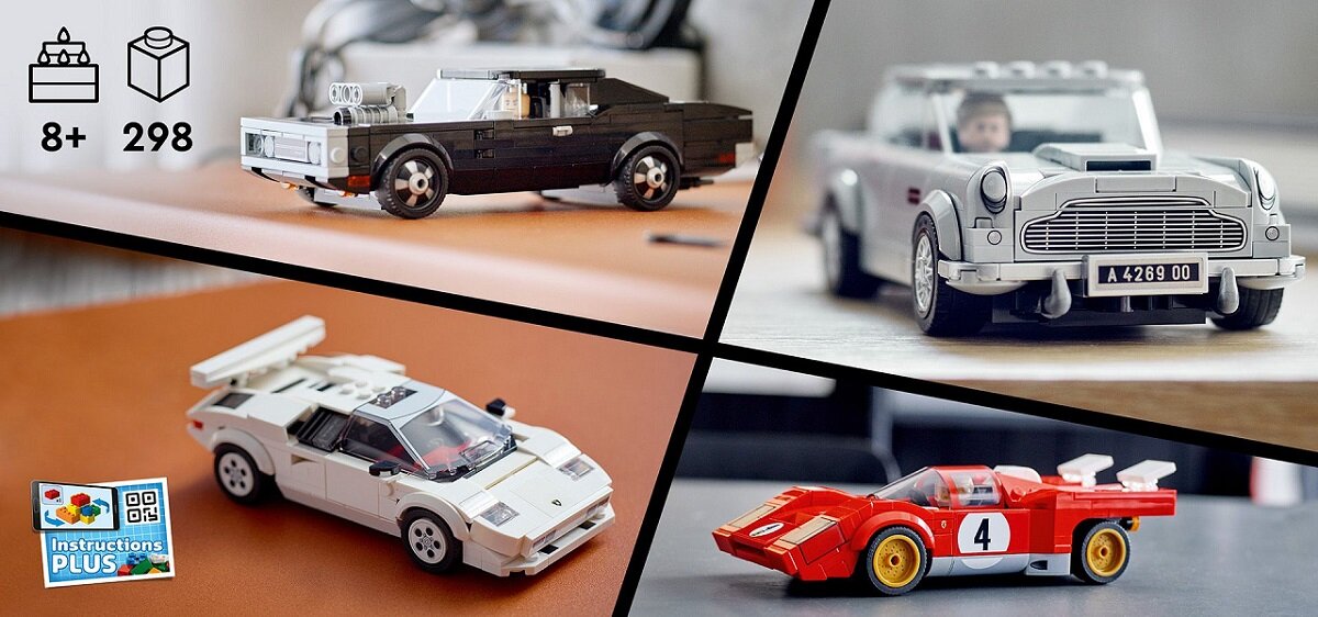 LEGO Speed Champions 007 Aston Martin DB5 76911 Dla wielbicieli pomysłowej inżynierii
