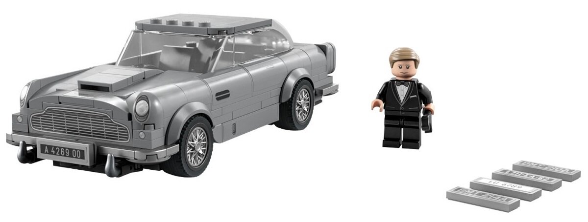 LEGO Speed Champions 007 Aston Martin DB5 76911 Co jest w pudełku