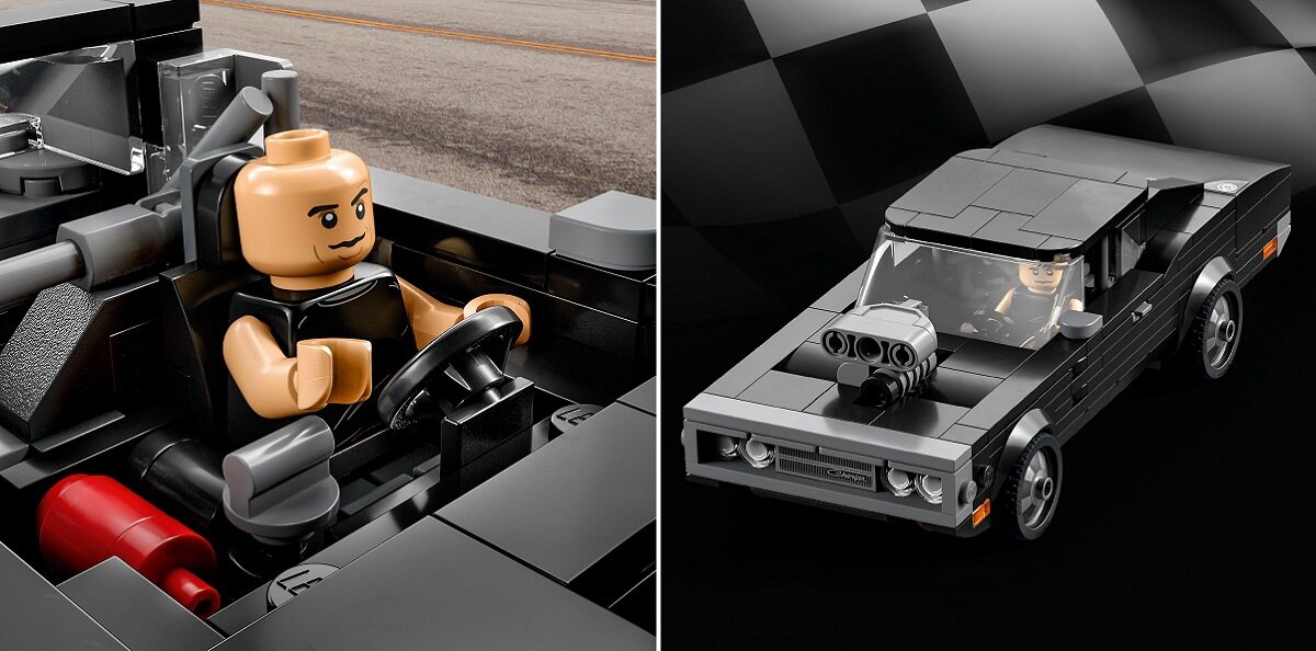 LEGO Speed Champions Fast & Furious 1970 Dodge Charger R-T 76912 Wspaniały dodatek do kolekcji Speed Champions