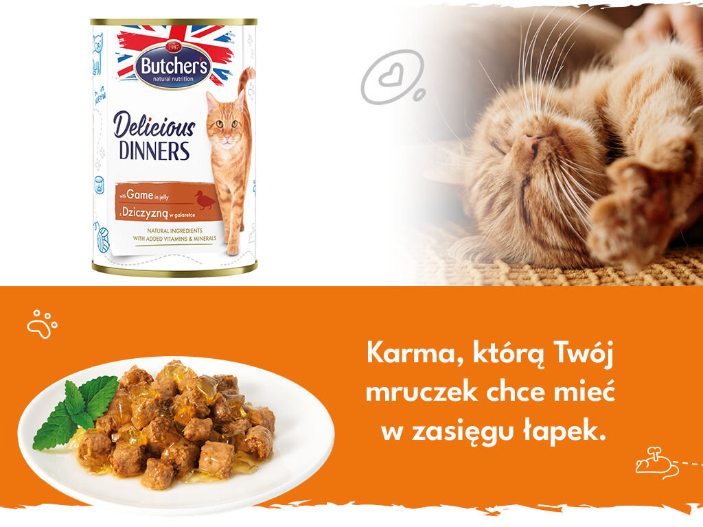 butchers delicious dinners kot grafika druga 400g