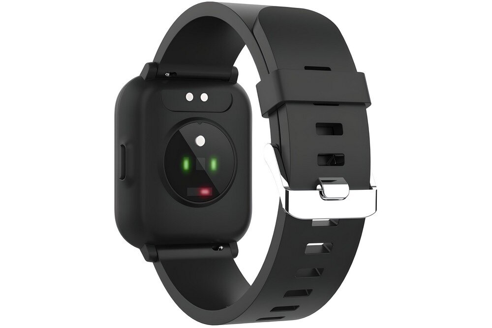 Smartwatch AIWA SW-100  ekran bateria czujniki zdrowie sport pasek ładowanie pojemność rozdzielczość łączność sterowanie krew puls rozmowy smartfon aplikacja 