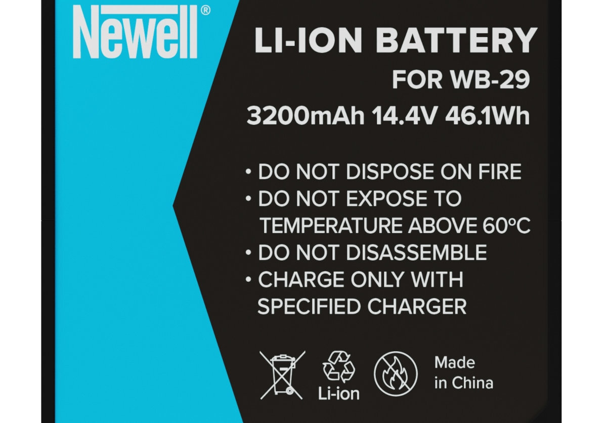 Akumulator NEWELL 3200 mAh GODOX funkcjonalność apart