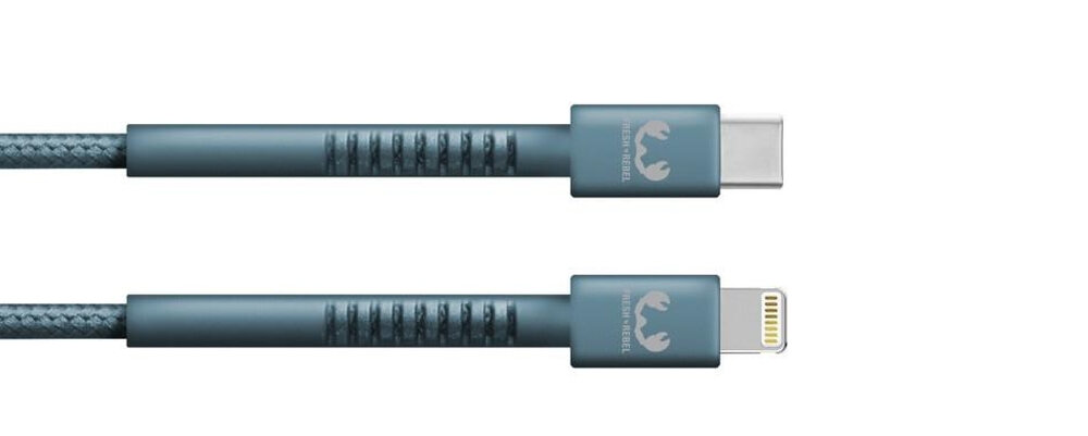 Kabel USB-C - Lightning FRESH N REBEL Dreamy Lilac Fioletowy 2 m ładowanie wzmocnienie