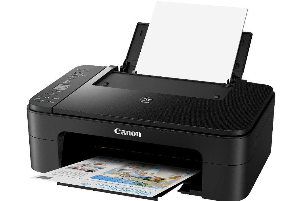 urządzenie wielofunkcyjne CANON Pixma TS3355 skan druk pomoc intuicyja wyświetlacz prostota