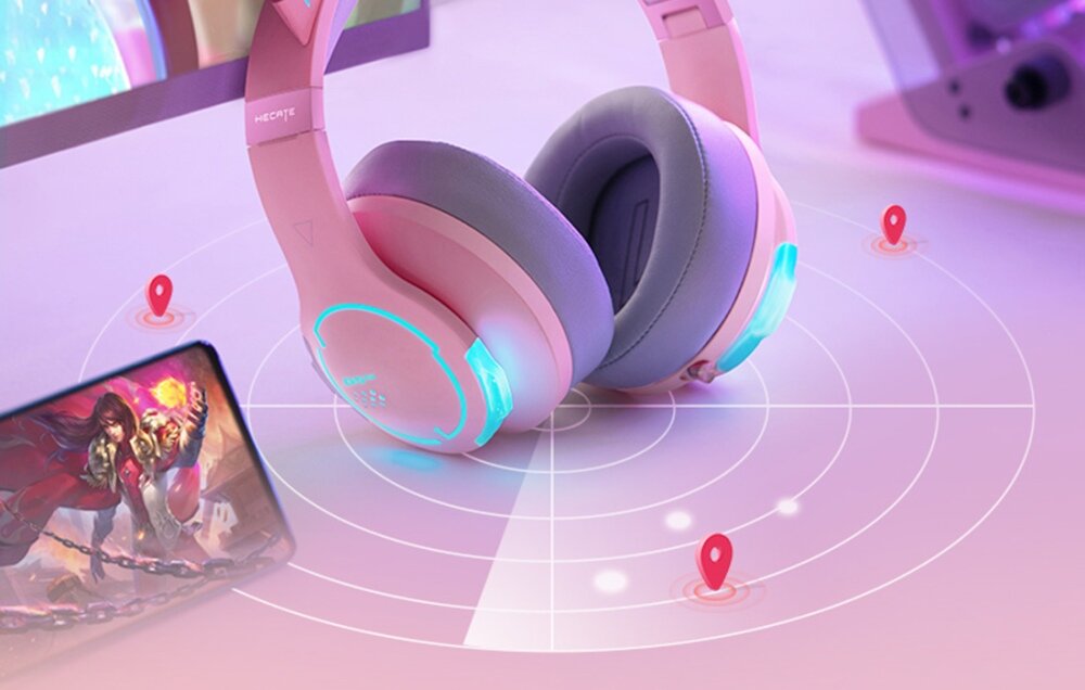 Słuchawki EDIFIER Hecate G5BT przetworniki dźwięk audio rozdzielczość