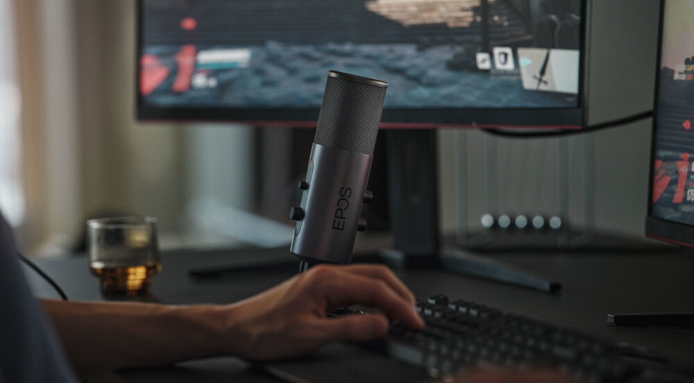 Mikrofon SENNHEISER EPOS B20 Szary obudowa smukła elegancka konstrukcja 