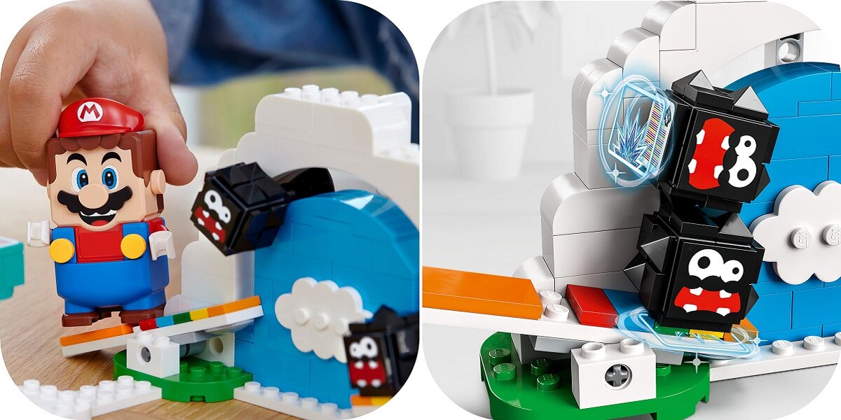 LEGO Super Mario Salta Fuzzy-ego - Zestaw rozszerzający 71405 Dwie figurki LEGO Fuzzych
