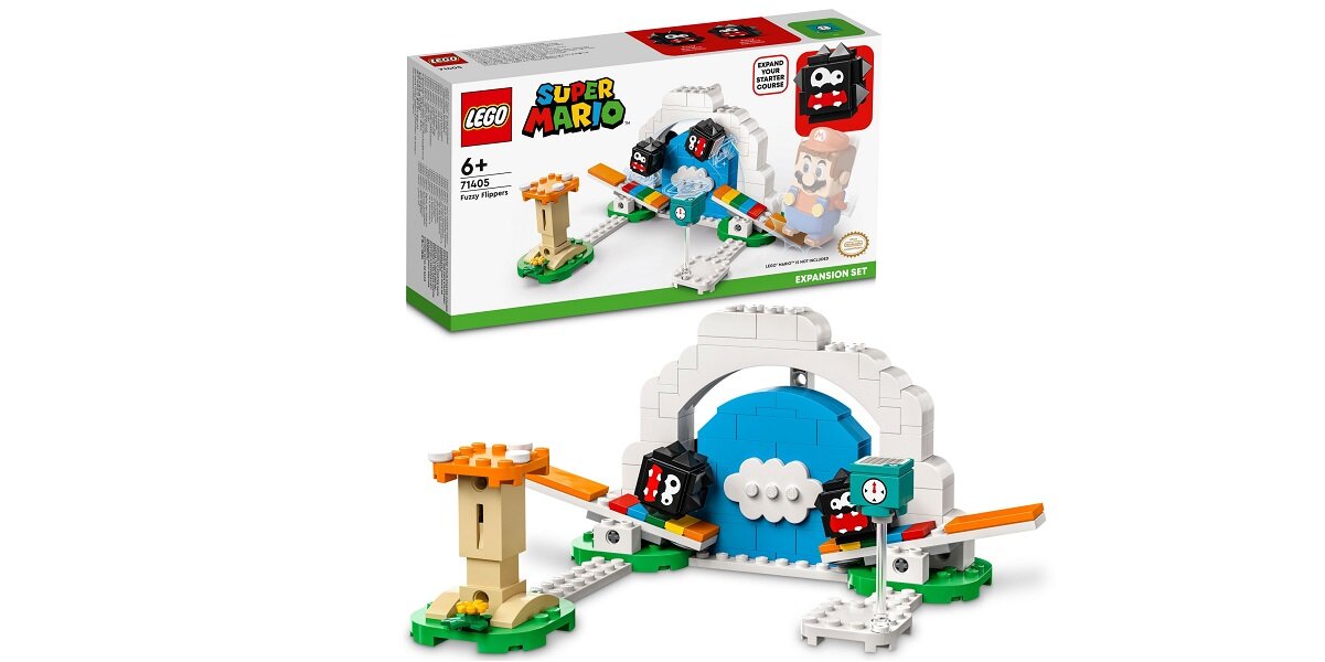 LEGO Super Mario Salta Fuzzy-ego - Zestaw rozszerzający 71405 Wysoka jakość i bezpieczeństwo