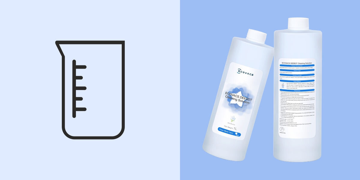 Płyn czyszczący ECOVACS D-SO01-0019 do Deebot X1/T10/T20 Omni 1 L  skuteczność, zalecane dawki, bez smug