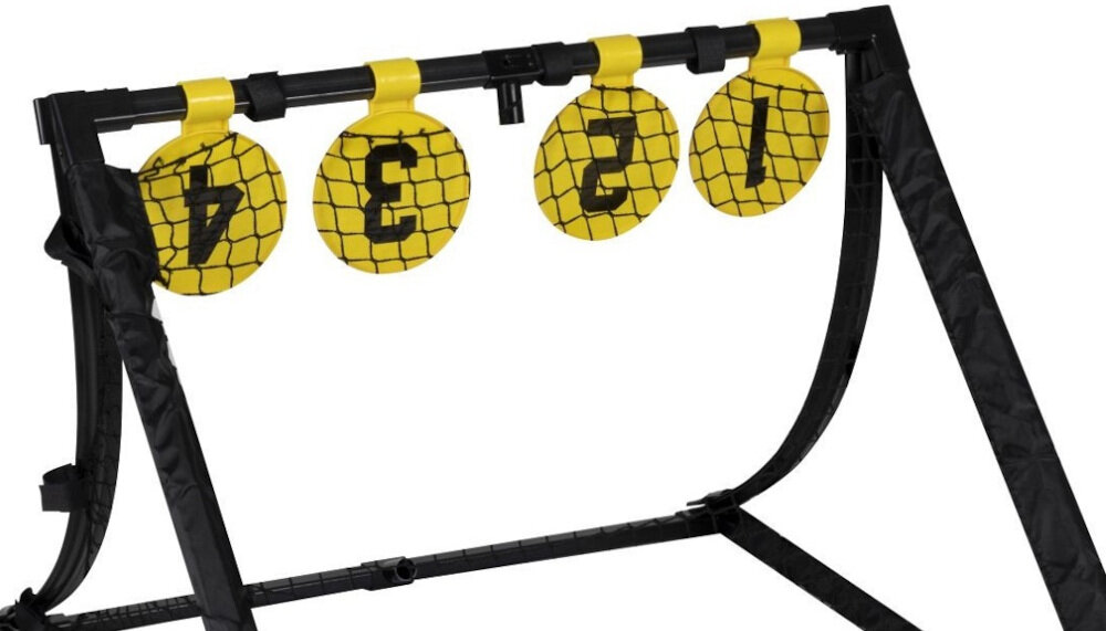 Bramka do piłki nożnej UMBRO 269085 4w1 mocowanie podłoże waga rozmiar oczka siatka
