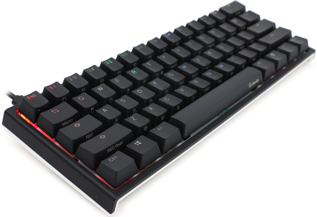 Klawiatura DUCKY One 2 Mini Cherry MX-Silent Red kompaktowe rozmiary
