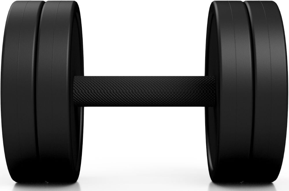 Hantla MARBO SPORT MW-HSG12.5-K2 (12,5 kg) gryf stal gumowe nakładki śruba antypoślizgowe wypustki
