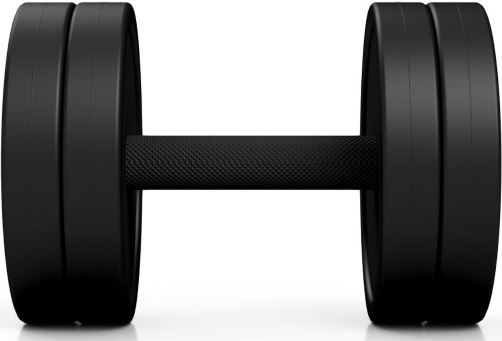 Hantla MARBO SPORT MW-HSG17.5-K2 (17,5 kg) gryf stal gumowe nakładki śruba antypoślizgowe wypustki