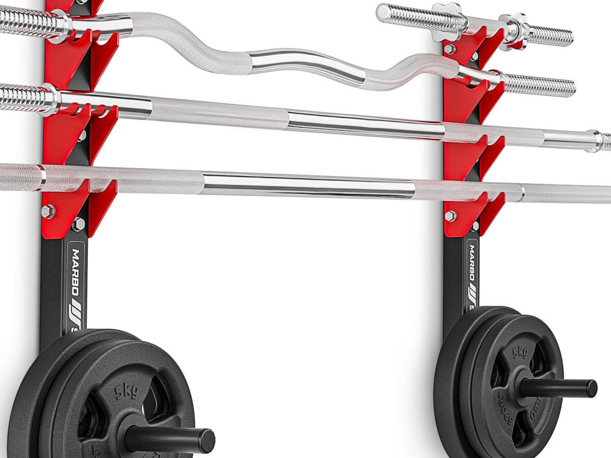 Uchwyty na gryfy MARBO SPORT MH-S208 (2 szt.) pręty uchwyty