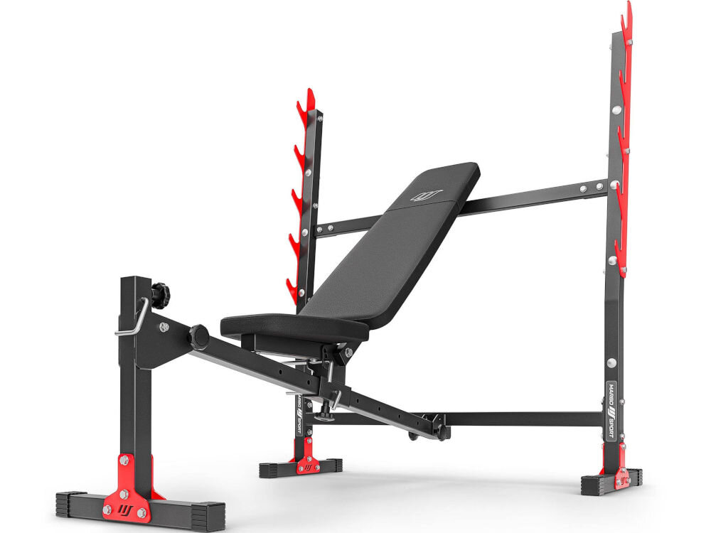 Ławka do ćwiczeń MARBO SPORT MH-L107 2.0 seria home certyfikat bezpieczeństwa