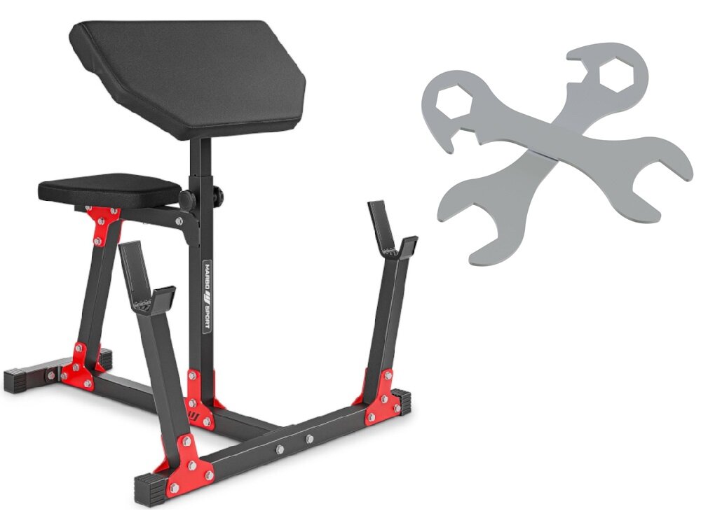 Ławka do ćwiczeń MARBO SPORT MH-L105 zestaw