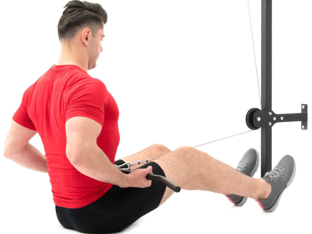 Wyciąg MARBO SPORT SG-17 ćwiczenia przedramiona klatka piersiowa kark