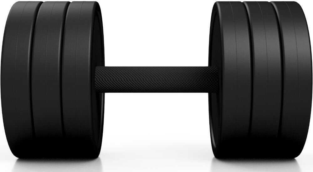 Hantla MARBO SPORT MW-HSG22.5-K5 (22,5 kg) gryf stal gumowe nakładki śruba antypoślizgowe wypustki