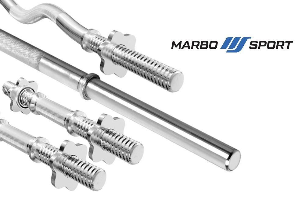 MARBO SPORT MW-83KG-SLIM gryfy obciążenia waga ćwiczenia