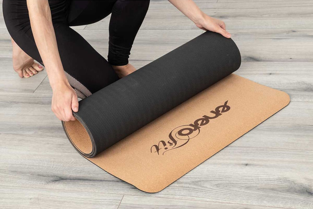 Mata do jogi ENERO FIT 1040684 izolacja termiczna hydrofobowa grubość