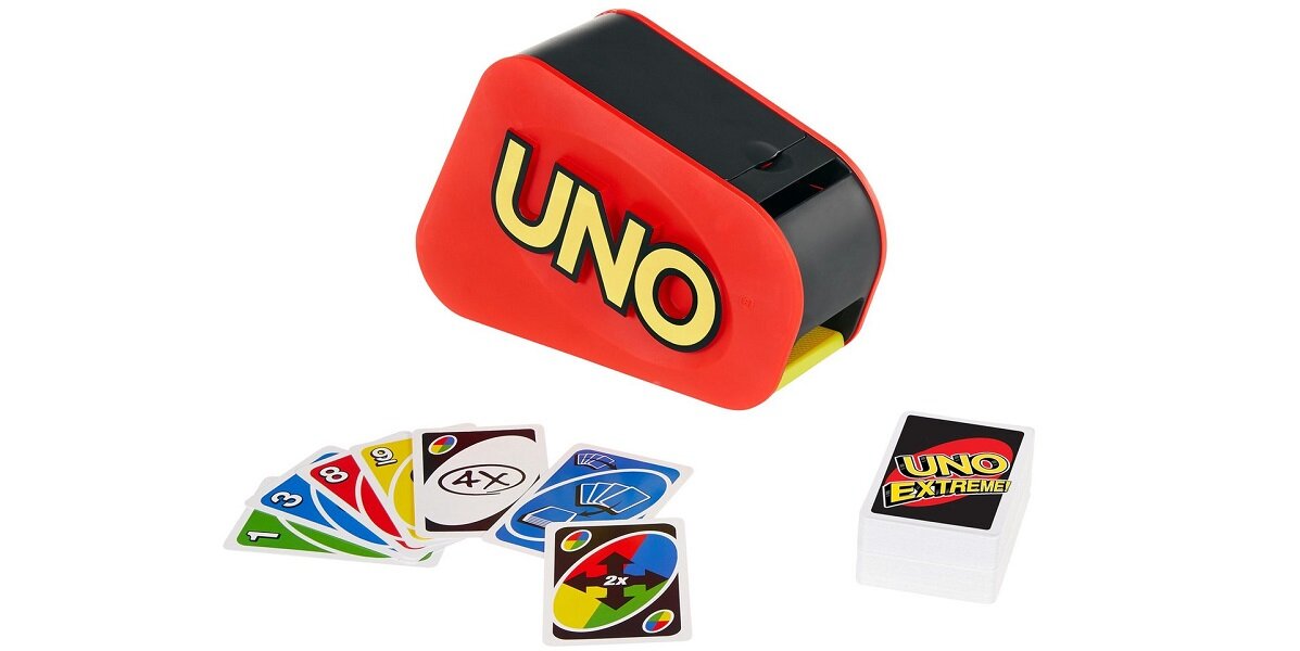 Gra karciana MATTEL UNO Extreme GXY75 Bądź ostrożny