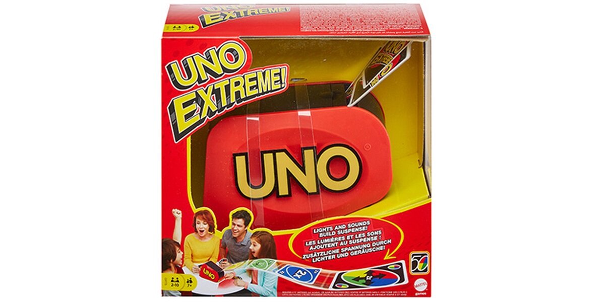 Gra karciana MATTEL UNO Extreme GXY75 Opakowanie