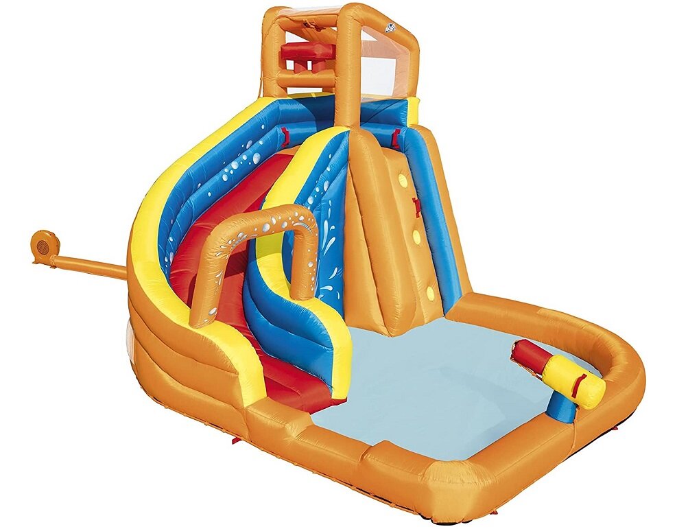 Dmuchany plac zabaw BESTWAY Turbo Splash 53301 niekończąca się radość Wyjątkowy projekt Bezpieczeństwo zabawa zjeżdzalnie przygody dzieci
