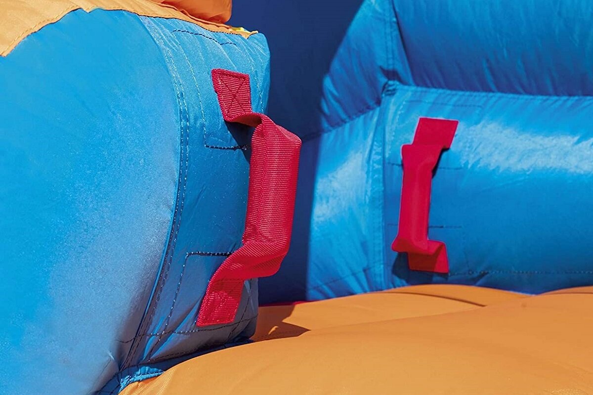 Dmuchany plac zabaw BESTWAY Turbo Splash 53301 niekończąca się radość Wyjątkowy projekt Bezpieczeństwo zabawa zjeżdzalnie przygody dzieci