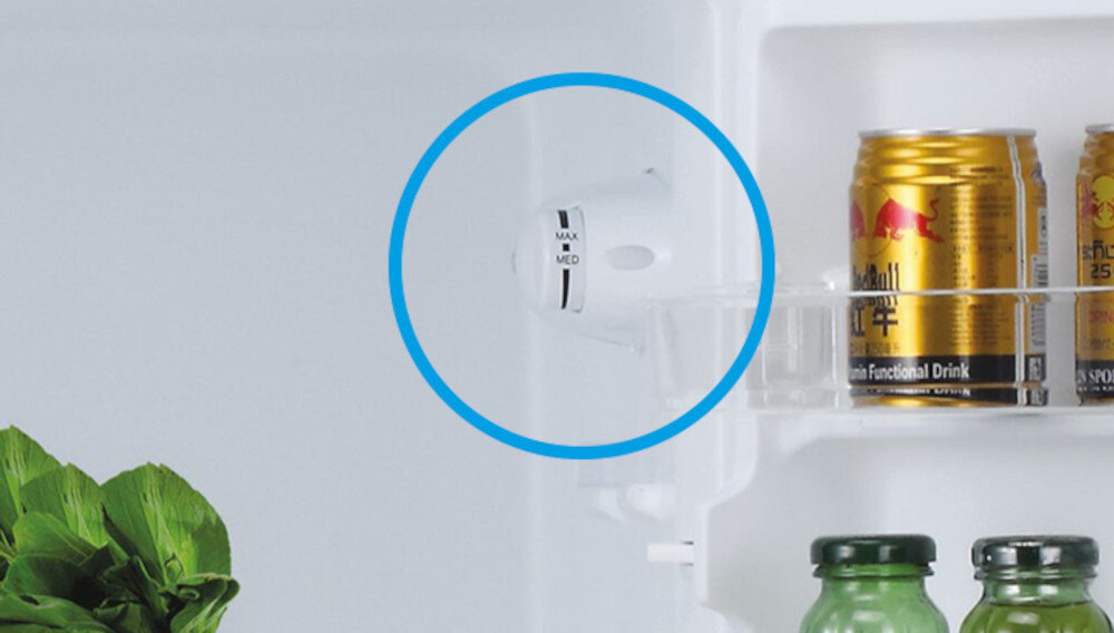 LODÓWKA CANDY CMDDS 5142WN panel sterowanie