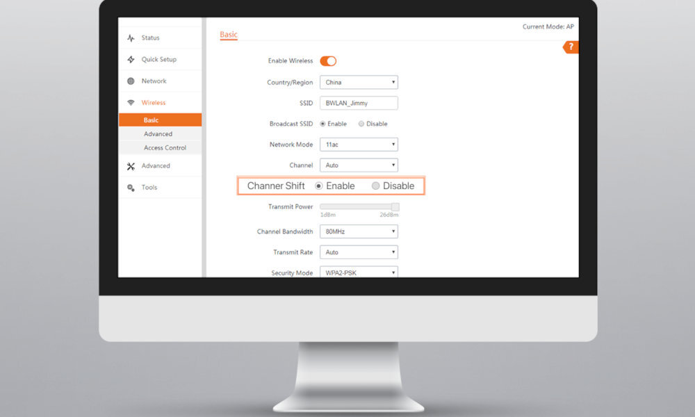 Punkt dostępu TENDA O9