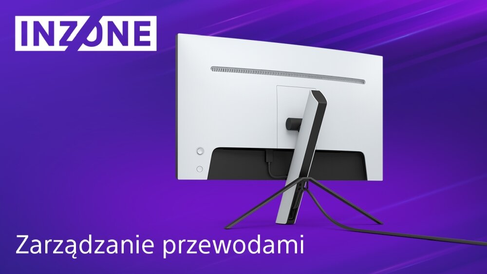 Monitor SONY Inzone M3 27 3840x2160px IPS 144Hz 1 ms [GTG] przewody ukryte