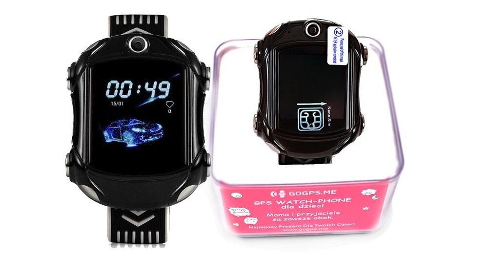Smartwatch GOGPS X01 ekran bateria czujniki zdrowie sport pasek ładowanie pojemność rozdzielczość łączność sterowanie krew puls rozmowy smartfon aplikacja