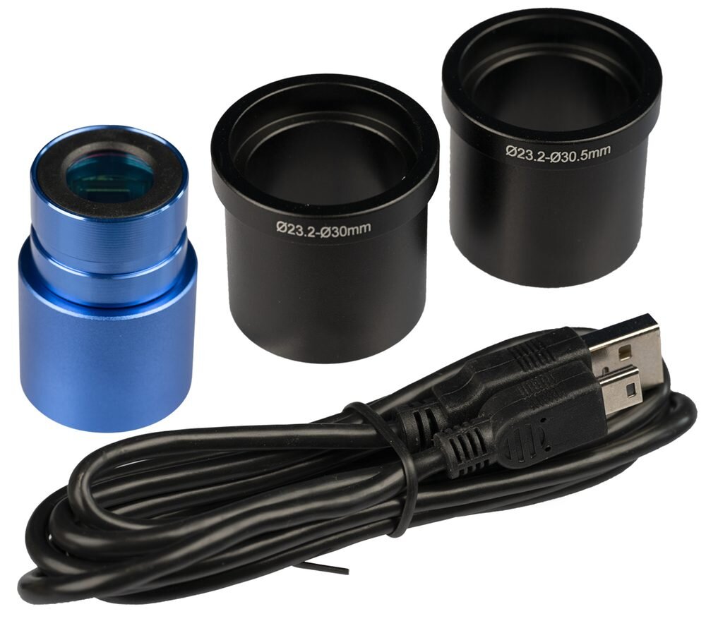 Kamera mikroskopowa DELTA OPTICAL DLT-Cam Basic 5 MP USB 2.0 Wyposażenie