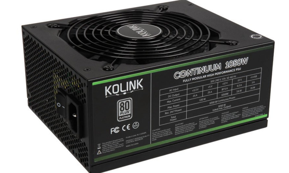 Zasilacz KOLINK Continuum 1050W 80 Plus Platinum