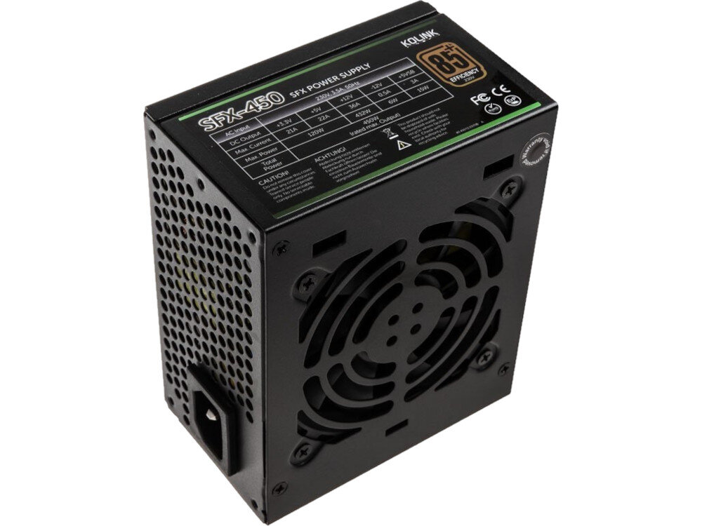Zasilacz KOLINK SFX-450 450W 80 PLUS Bronze moc parametry cechy