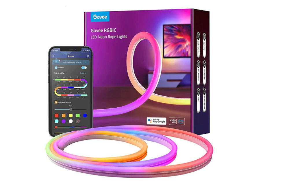 GOVEE taśma ledowa kolory oświetlenie