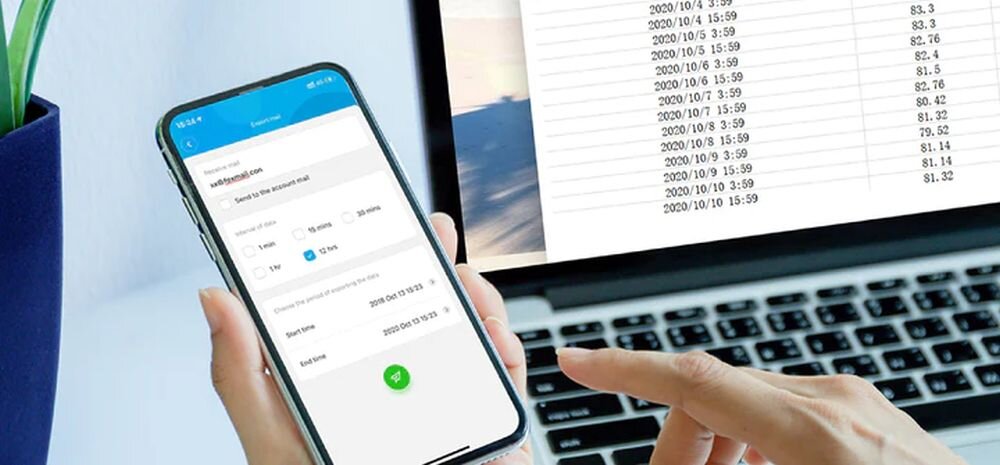 Termometr GOVEE H5075 mały rozmiar, łatwe przechowywanie, długa żywotność