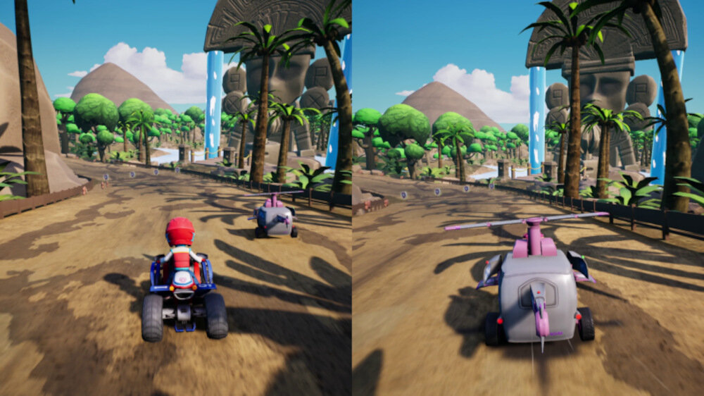 Psi Patrol: Grand Prix Gra sztuczki przeszkody