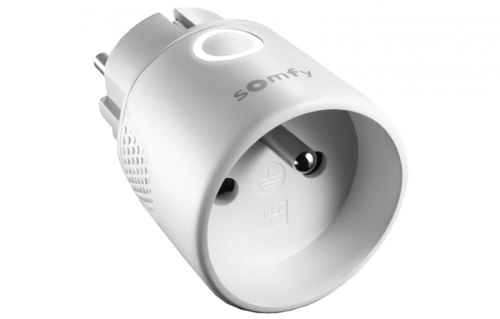 WEWNĘTRZNE GNIAZDO PLUG IO SOMFY 1800W, TYP E, KOLOR BIAŁY funkcjonalnosc