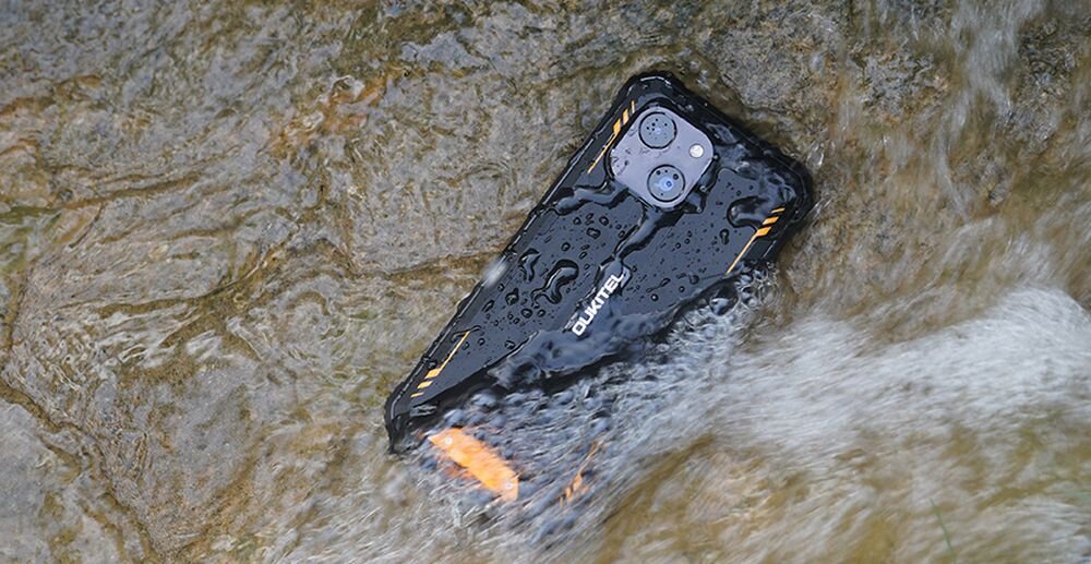 Smartfon OUKITEL WP20   ekran bateria aparat procesor ram pamięć pojemność rozdzielczość zdjęcia filmy opis dane cechy blokady system łączność wifi bluetooth obudowa szkło odporność porty muzyka transfer sieć przekątna matryca waga czujniki oled amoled ips