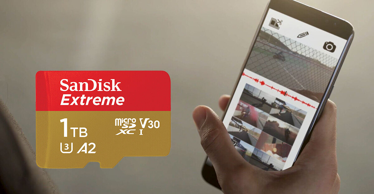 zdjęcie lifestyle plus zdjęcie karty pamięci