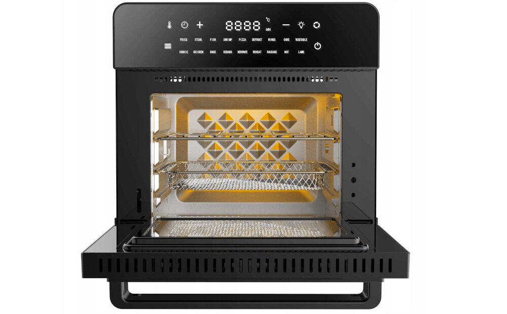 Frytkownica beztluszczowa TURBOTRONIC TT-AF5 Air Fryer Kosz do smażenia frytek obrotowy rozen