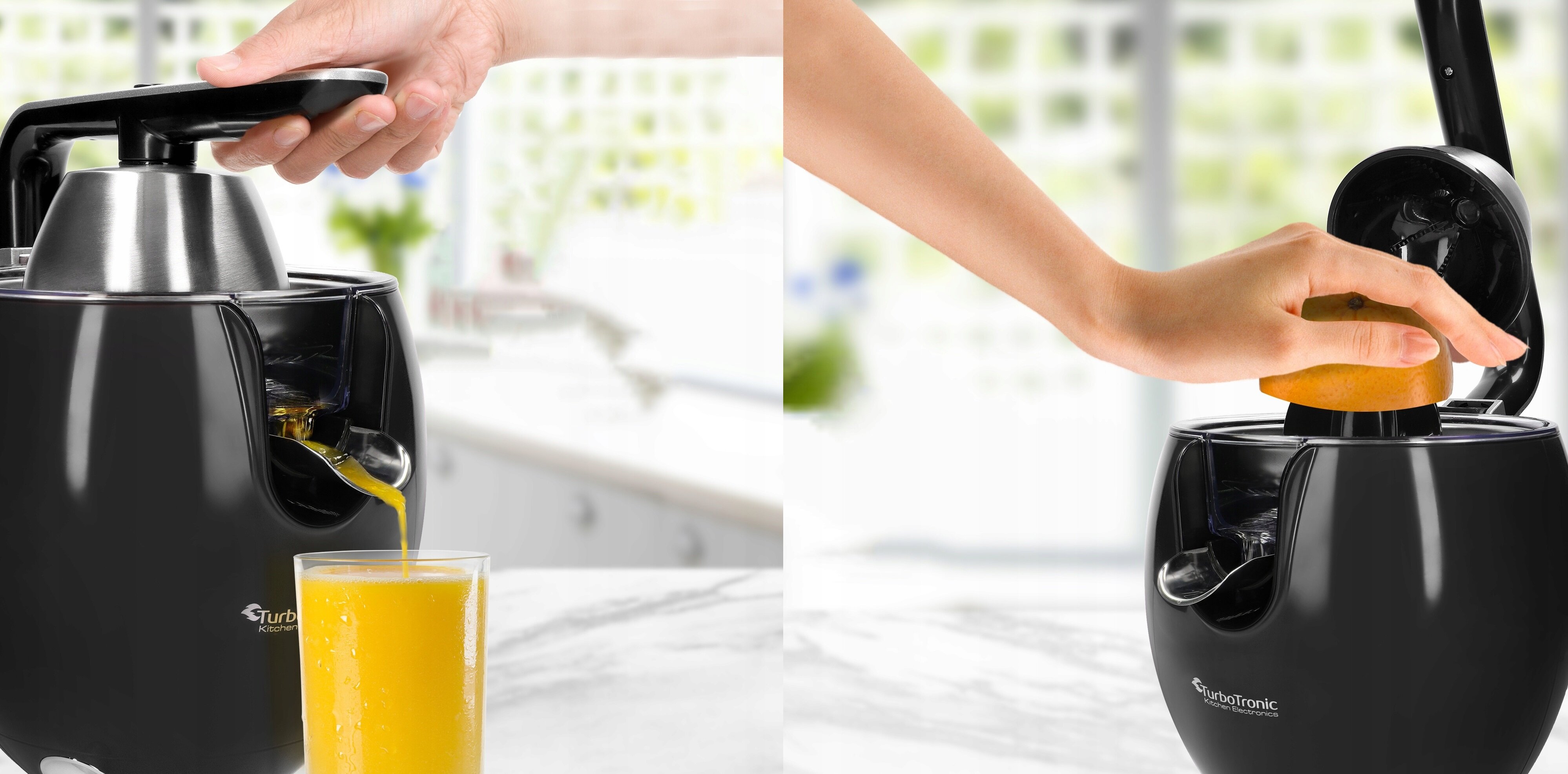 Wyciskarka do cytrusow TURBOTRONIC TT-CJ400 Czarny